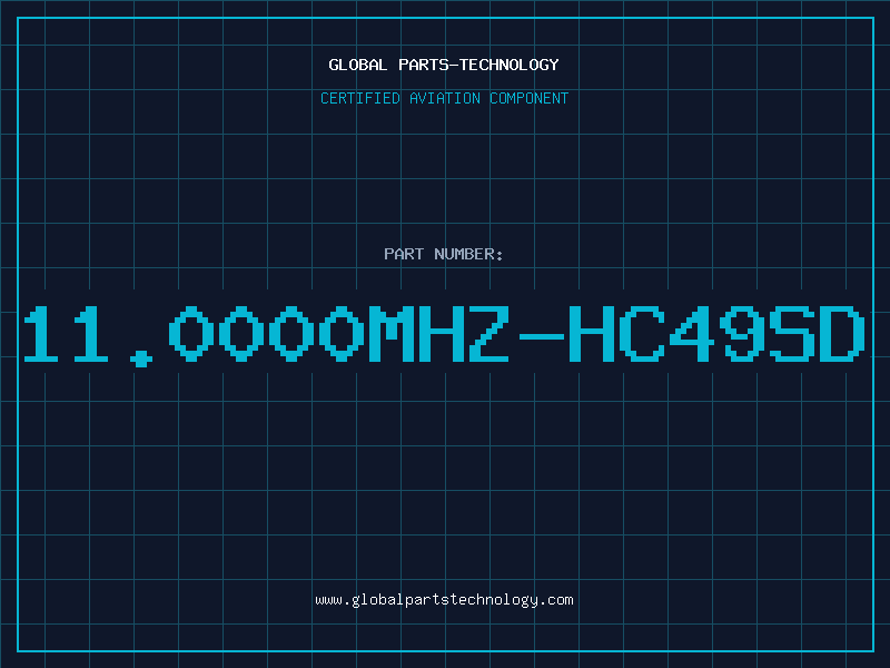 Aviation Part 11.0000MHZ-HC49SD