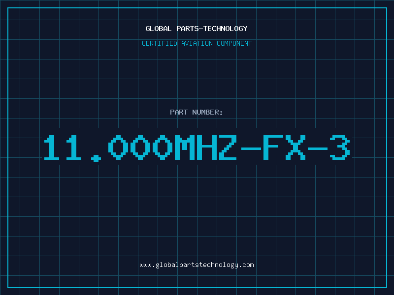Aviation Part 11.000MHZ-FX-3