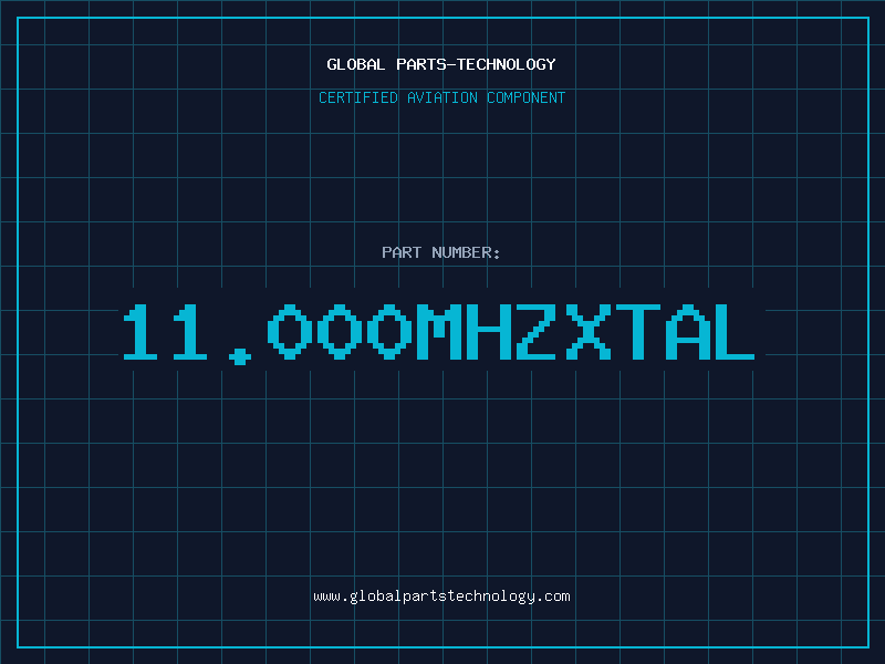 Aviation Part 11.000MHZXTAL