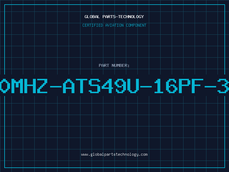 Aviation Part 11.00MHZ-ATS49U-16PF-30PPM