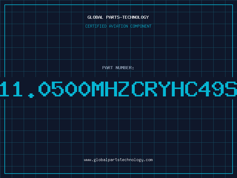 Aviation Part 11.0500MHZCRYHC49S