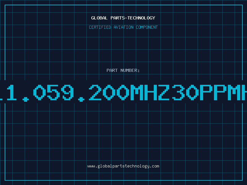 Aviation Part 11.059.200MHZ30PPMH