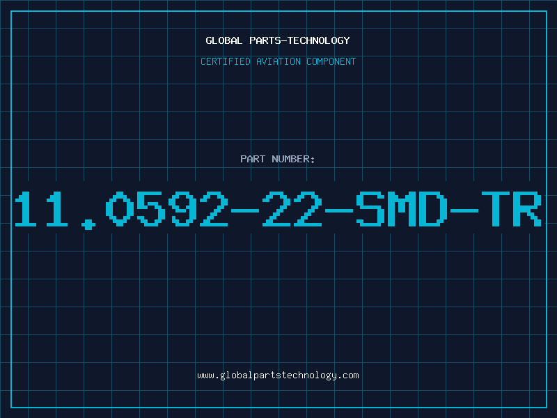Aviation Part 11.0592-22-SMD-TR