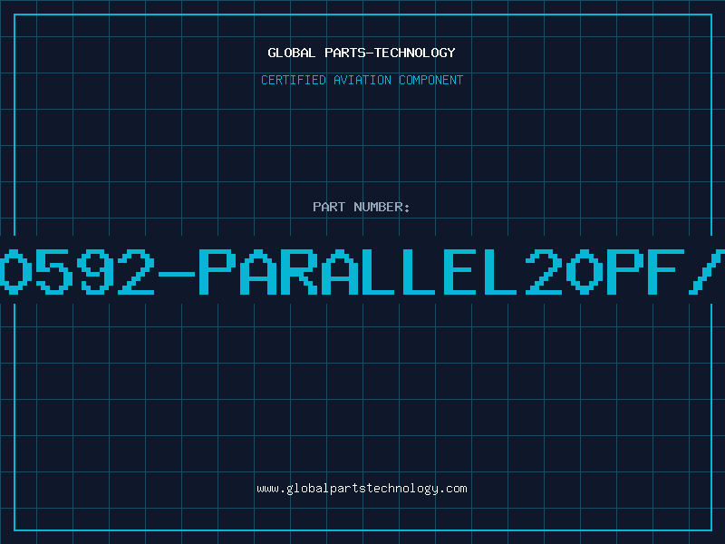 Aviation Part 11.0592-PARALLEL20PF/SLE
