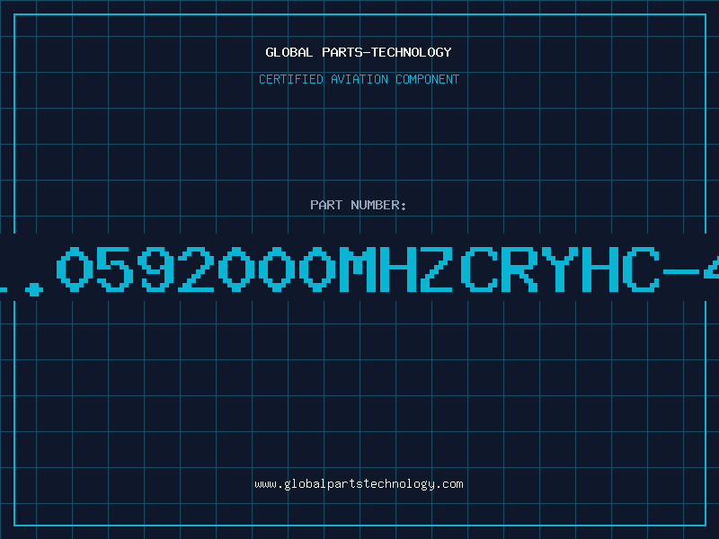 Aviation Part 11.0592000MHZCRYHC-49