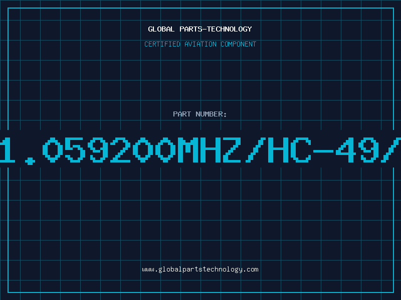 Aviation Part 11.059200MHZ/HC-49/U