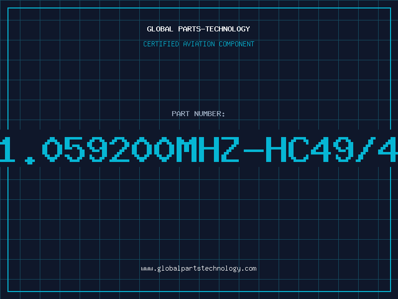 Aviation Part 11.059200MHZ-HC49/4H