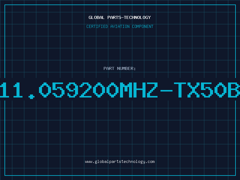 Aviation Part 11.059200MHZ-TX50B