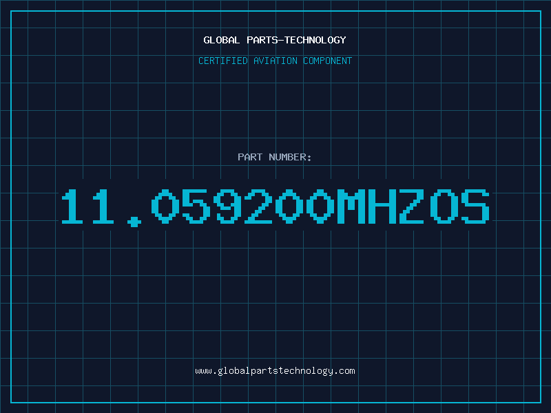 Aviation Part 11.059200MHZOS