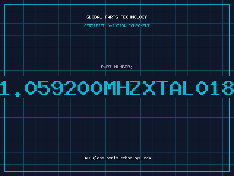Aviation Part 11.059200MHZXTAL0181