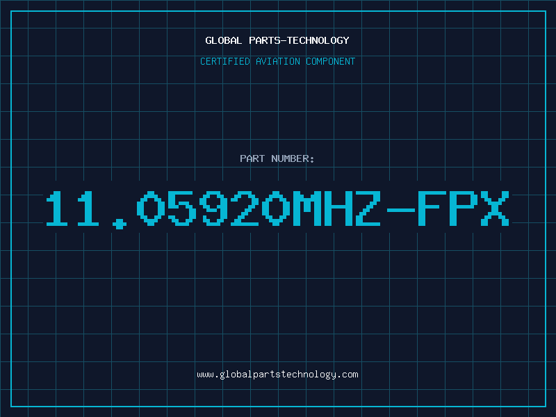 Aviation Part 11.05920MHZ-FPX