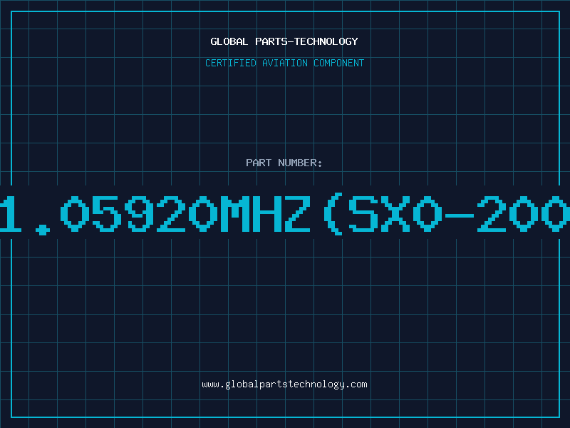Aviation Part 11.05920mhz(sx0-200b