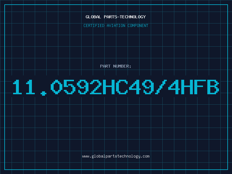 Aviation Part 11.0592HC49/4HFB