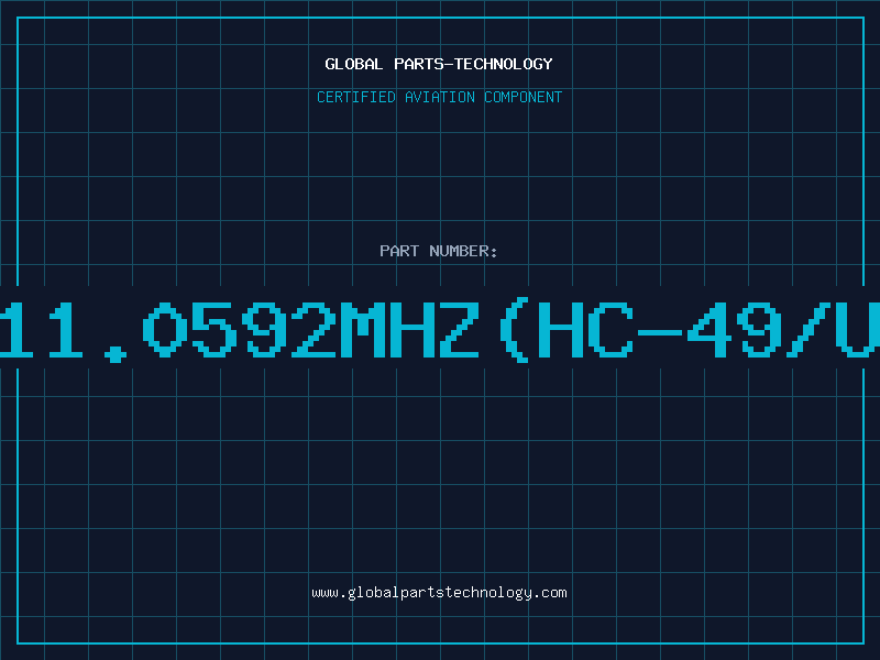 Aviation Part 11.0592MHZ(HC-49/U
