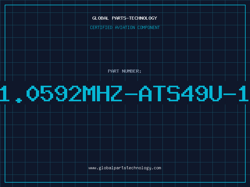 Aviation Part 11.0592MHZ-ATS49U-16
