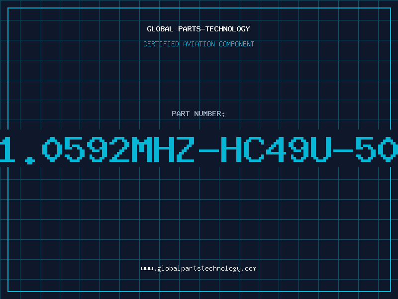 Aviation Part 11.0592MHZ-HC49U-50P