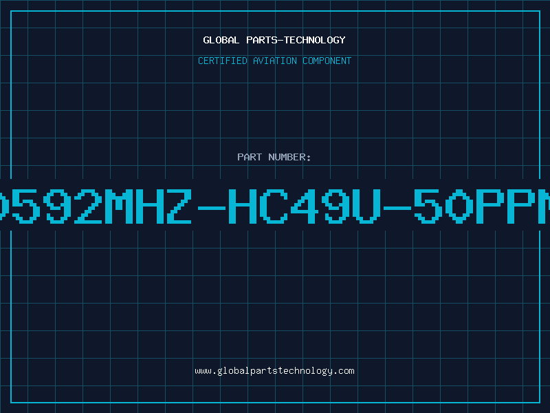 Aviation Part 11.0592MHZ-HC49U-50PPM/25