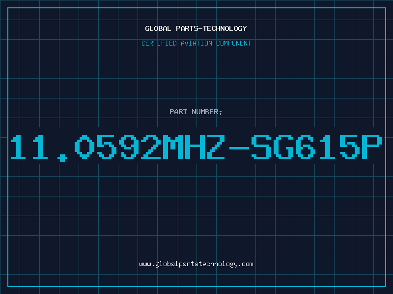 Aviation Part 11.0592MHZ-SG615P