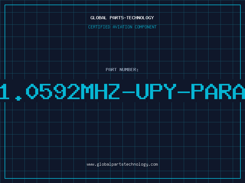 Aviation Part 11.0592MHZ-UPY-PARAL