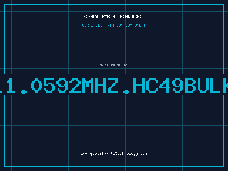 Aviation Part 11.0592MHZ.HC49BULK