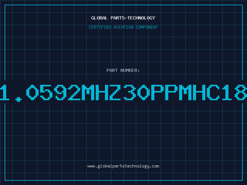 Aviation Part 11.0592MHZ30PPMHC18U
