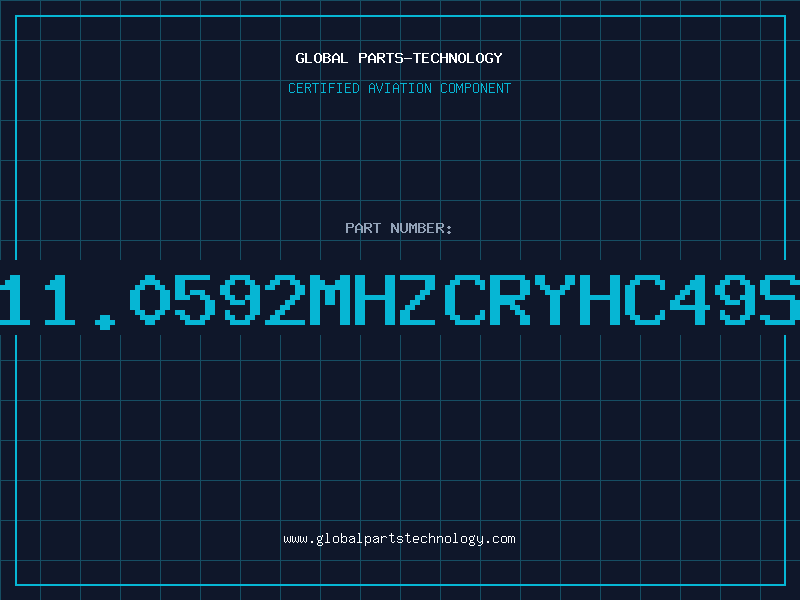 Aviation Part 11.0592MHZCRYHC49S