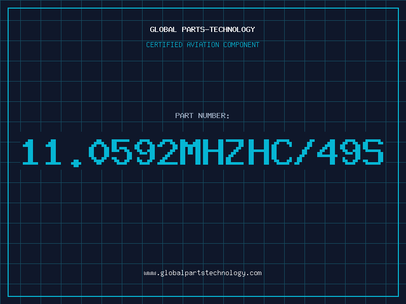 Aviation Part 11.0592MHZHC/49S