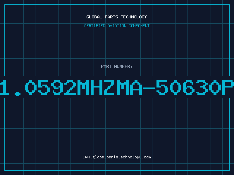 Aviation Part 11.0592MHZMA-50630PF