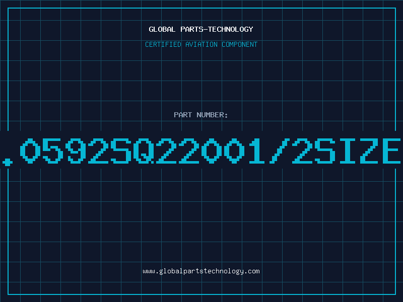 Aviation Part 11.0592SQ22001/2SIZEOS
