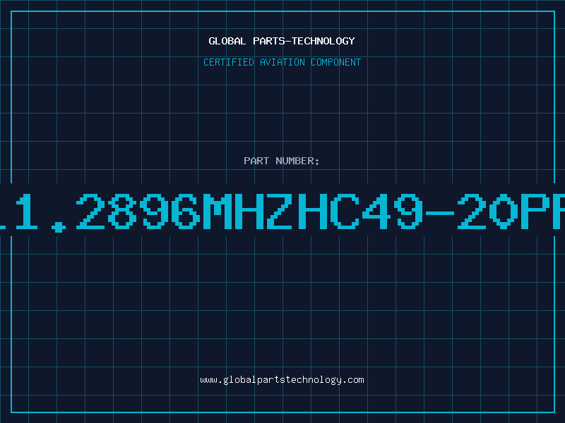 Aviation Part 11.2896MHZHC49-20PF