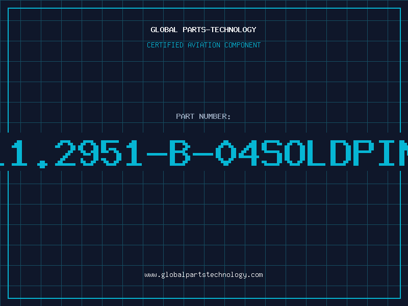 Aviation Part 11.2951-B-04SOLDPIN