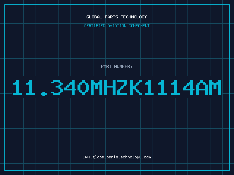 Aviation Part 11.340MHZK1114AM