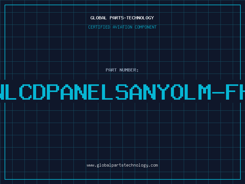 Aviation Part 11.3DSTNLCDPANELSANYOLM-FH5322NEK