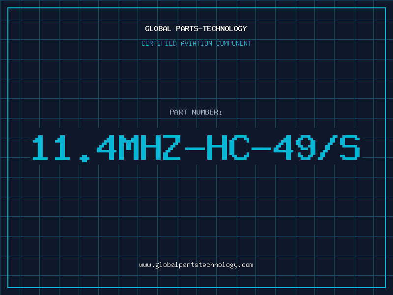Aviation Part 11.4MHz-HC-49/S
