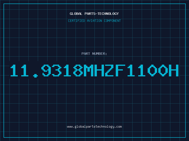 Aviation Part 11.9318MHZF1100H