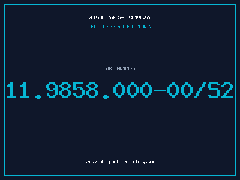 Aviation Part 11.9858.000-00/S2
