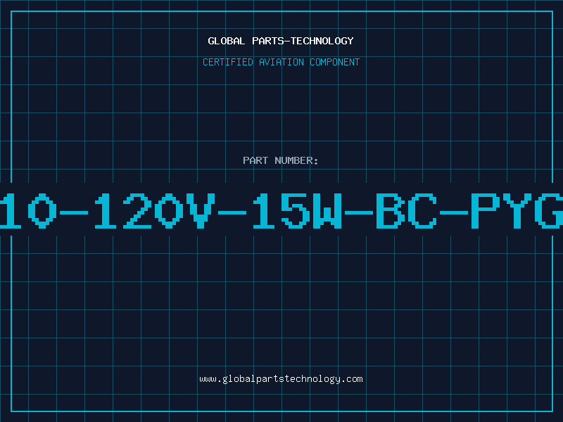 Aviation Part 110-120V-15W-BC-PYGM