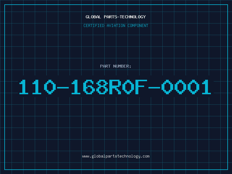 Aviation Part 110-168R0F-0001