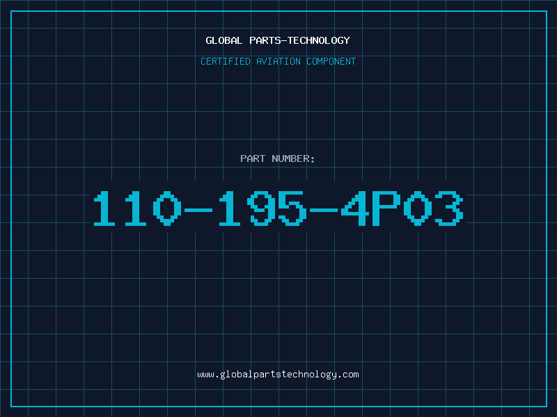 Aviation Part 110-195-4P03