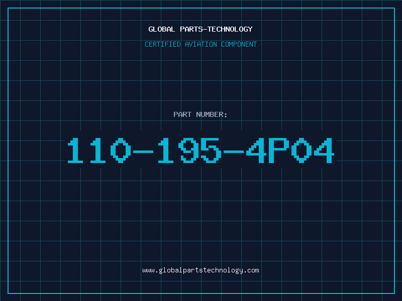 Aviation Part 110-195-4P04