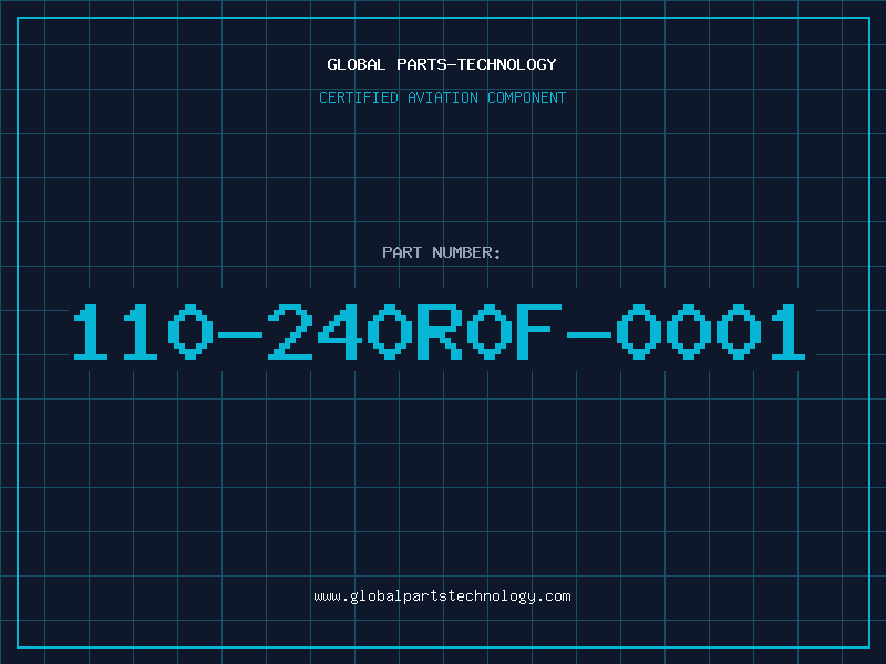 Aviation Part 110-240R0F-0001