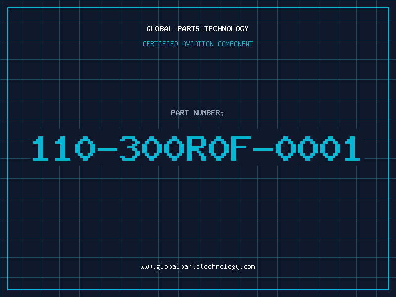 Aviation Part 110-300R0F-0001