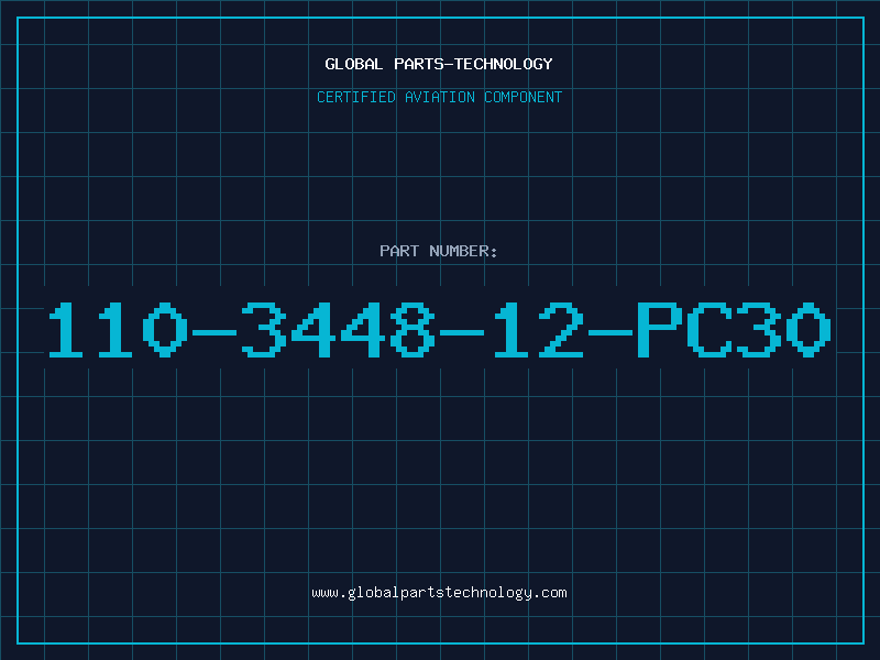Aviation Part 110-3448-12-PC30