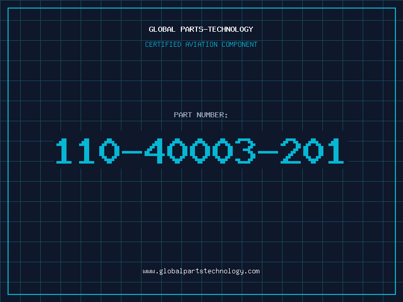 Aviation Part 110-40003-201