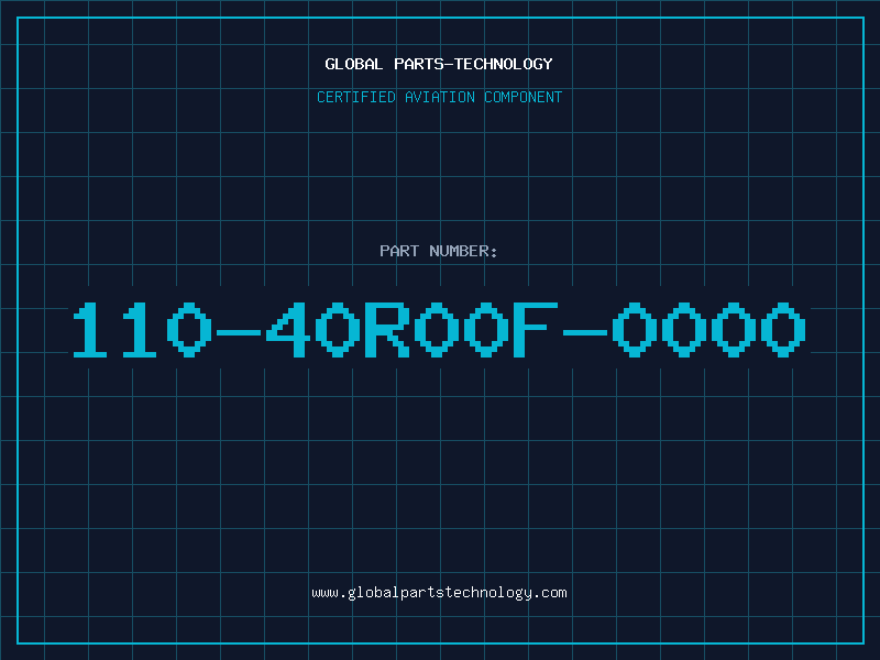 Aviation Part 110-40R00F-0000