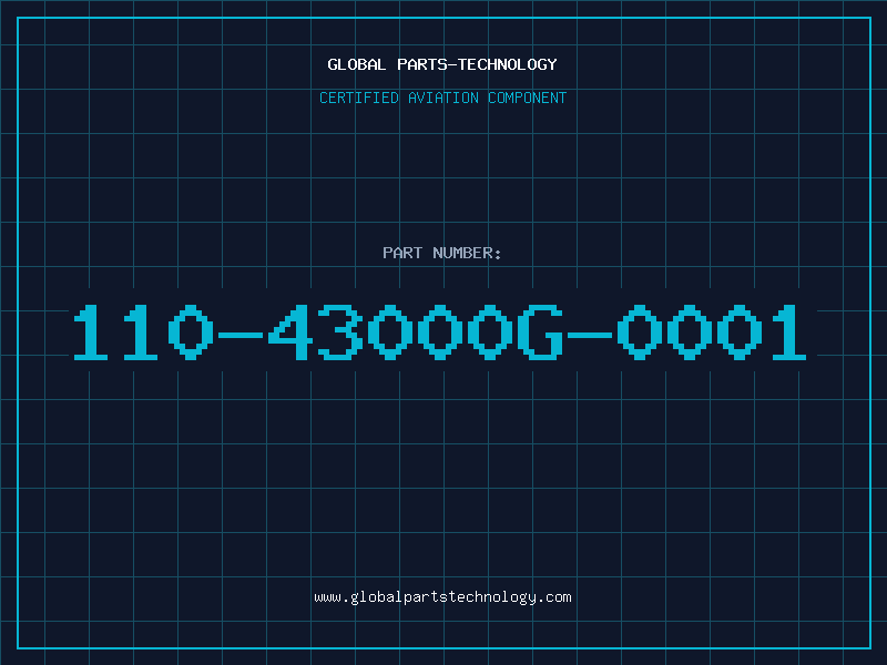 Aviation Part 110-43000G-0001