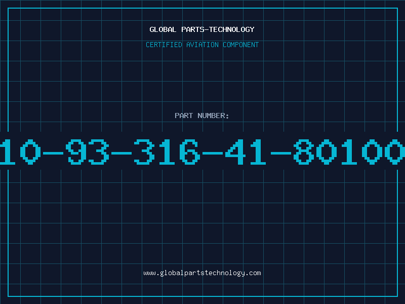 Aviation Part 110-93-316-41-801000