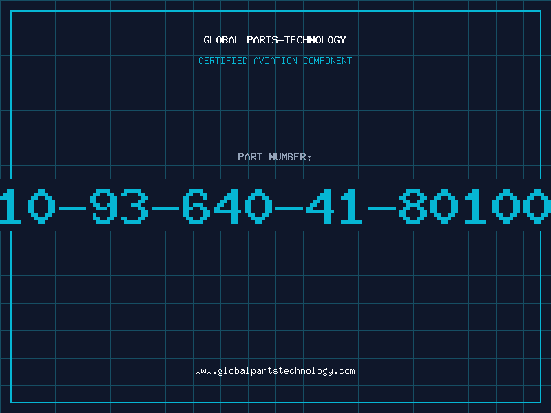 Aviation Part 110-93-640-41-801000