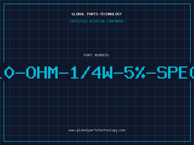 Aviation Part 110-OHM-1/4W-5%-SPECL