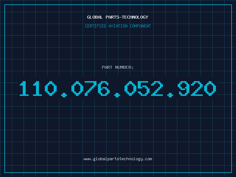 Aviation Part 110.076.052.920